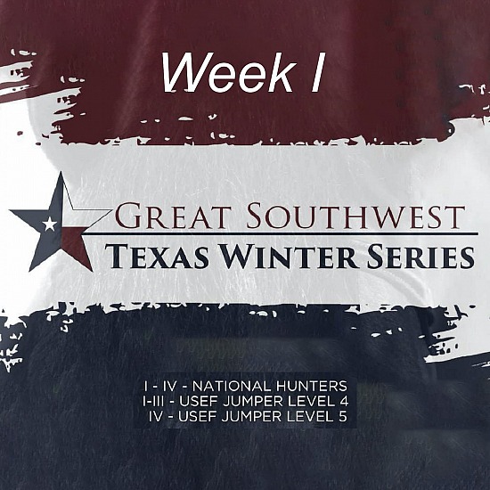 Great Southwest Texas Winter Series Week I
