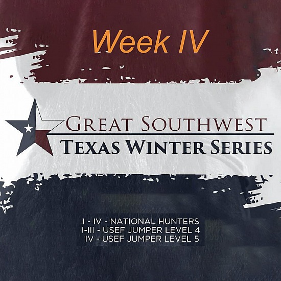 Great Southwest Texas Winter Series Week IV